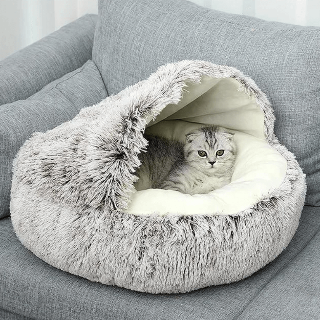 Huisdier's Comfortabele Pluche Nest Bed