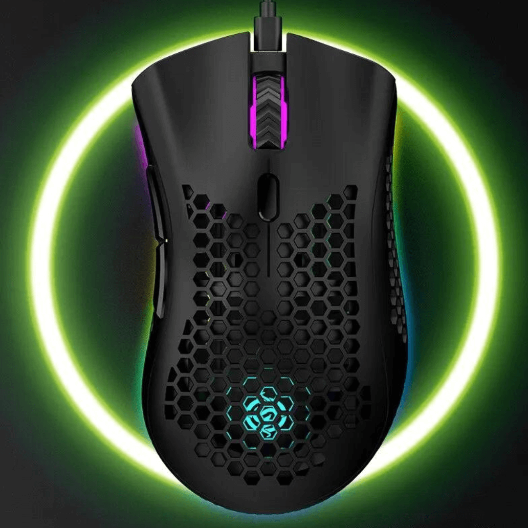 RGB Honingraat Draadloze Muis