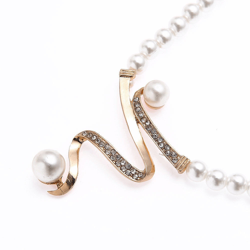Elegant Parelsieradenset