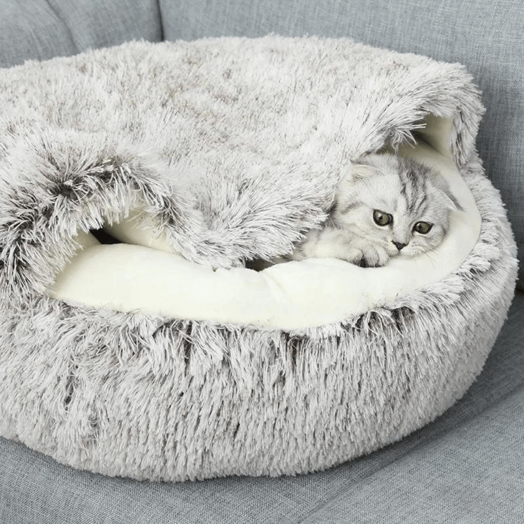 Huisdier's Comfortabele Pluche Nest Bed