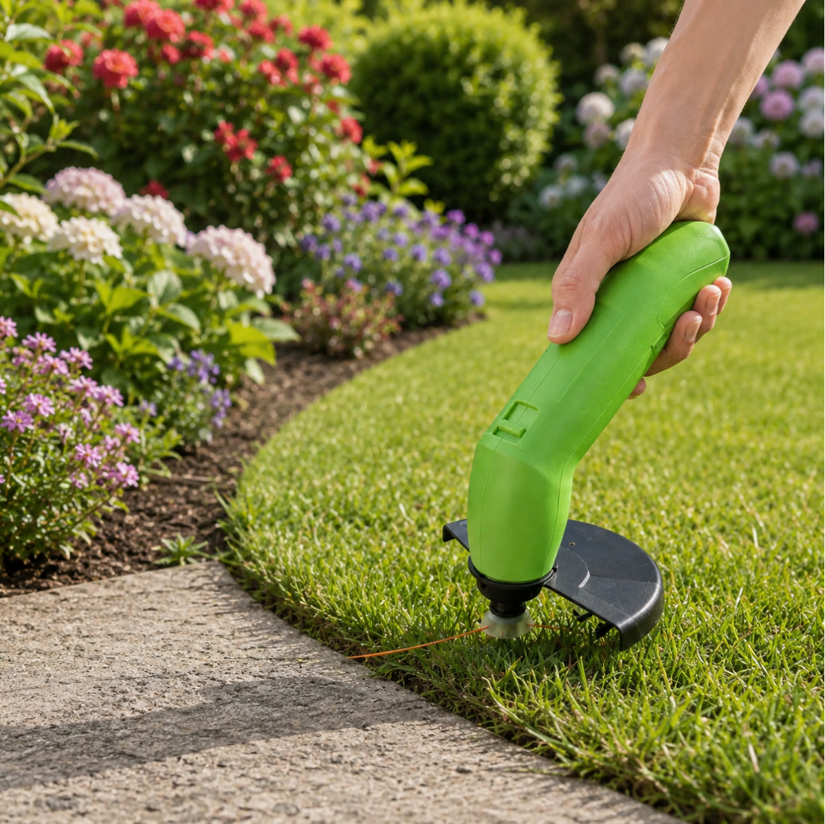 Accugrastrimmer voor Nauwkeurig Tuinonderhoud 1
