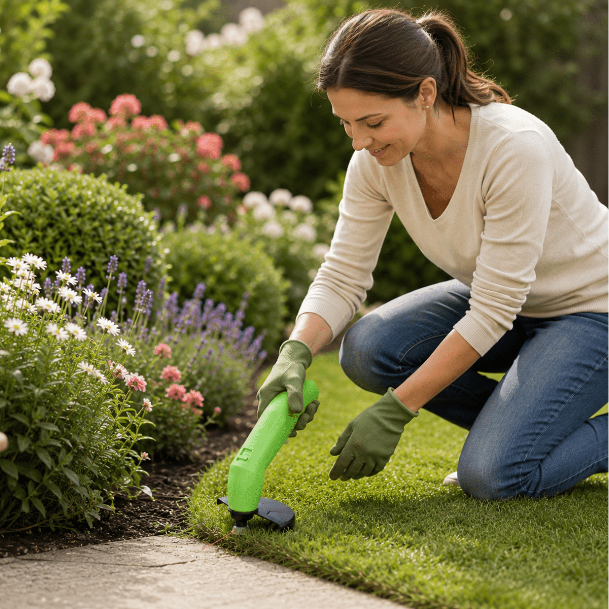 Accugrastrimmer voor Nauwkeurig Tuinonderhoud 2