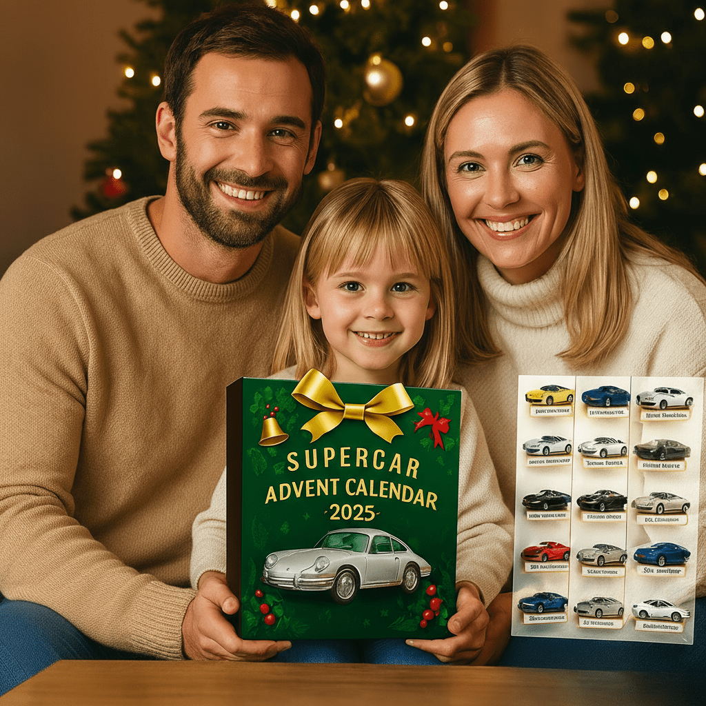 Adventskalender voor Supercar Miniatuurmodellen Limited Edition 2