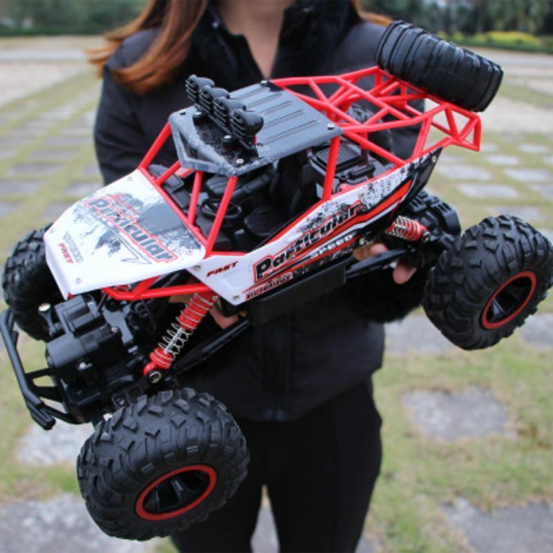 Afstands bestuurbare 4WD RC Auto Offroad Crawler Met Dubbele Motor 0