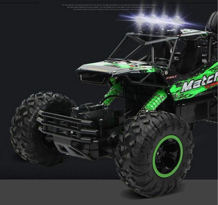 Afstands bestuurbare 4WD RC Auto Offroad Crawler Met Dubbele Motor 1