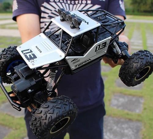 Afstands bestuurbare 4WD RC Auto Offroad Crawler Met Dubbele Motor 11