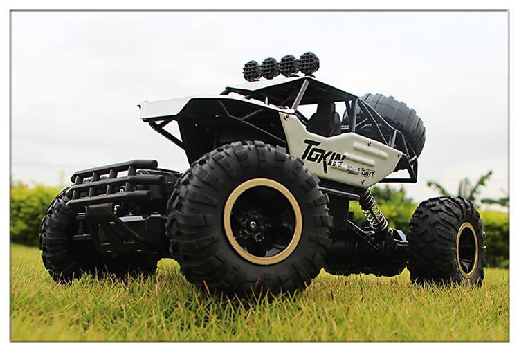 Afstands bestuurbare 4WD RC Auto Offroad Crawler Met Dubbele Motor 4