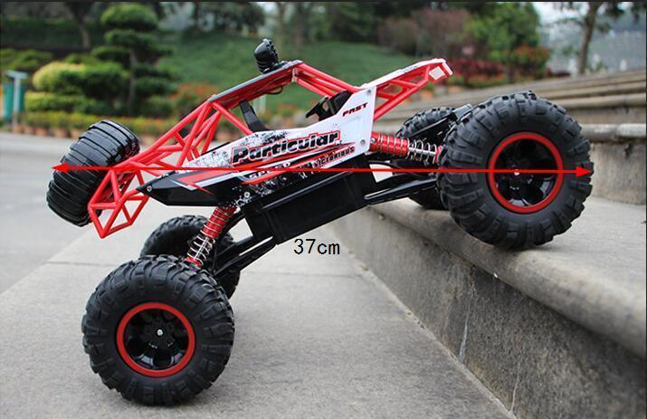 Afstands bestuurbare 4WD RC Auto Offroad Crawler Met Dubbele Motor 5
