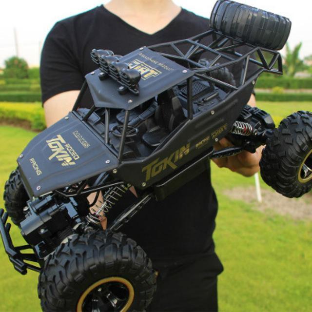 Afstands bestuurbare 4WD RC Auto Offroad Crawler Met Dubbele Motor 8