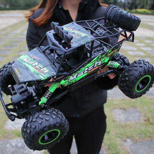 Afstands bestuurbare 4WD RC Auto Offroad Crawler Met Dubbele Motor 9