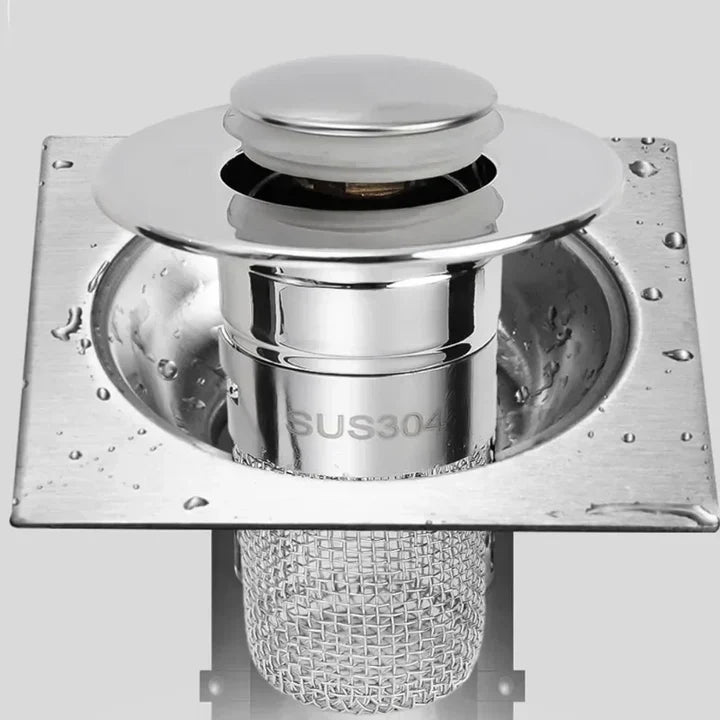 Afvoerfilter voor Keuken en Badkamer met Haarvanger 1