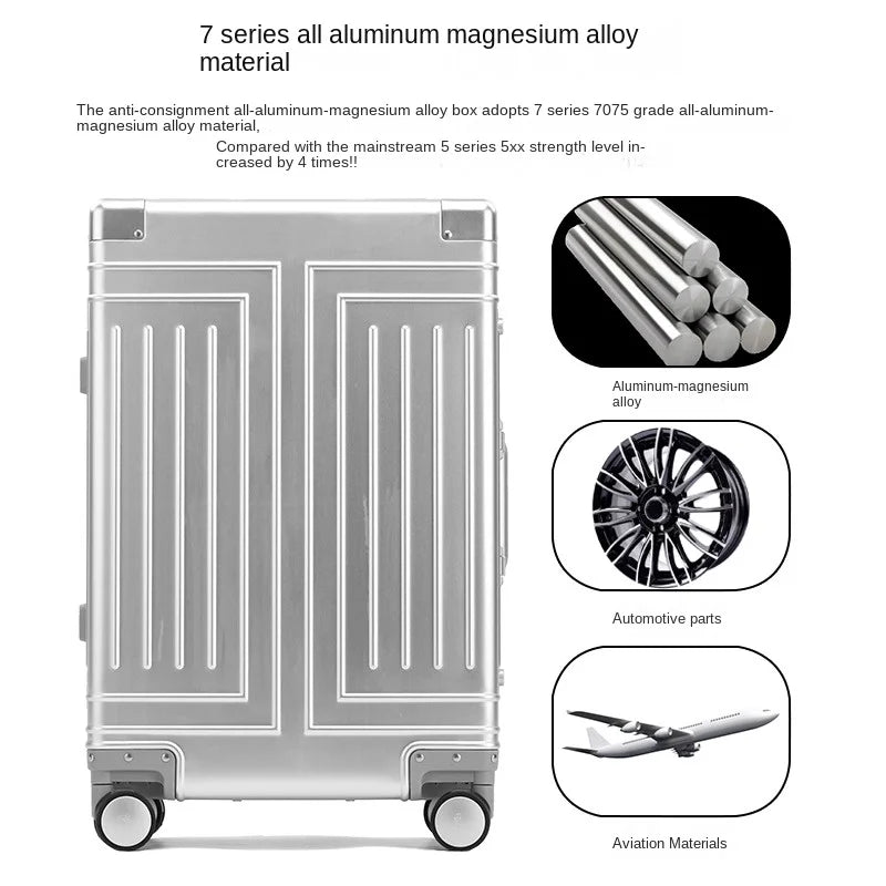 Aluminium-magnesium Zakenkoffer Modern Ontwerp 8