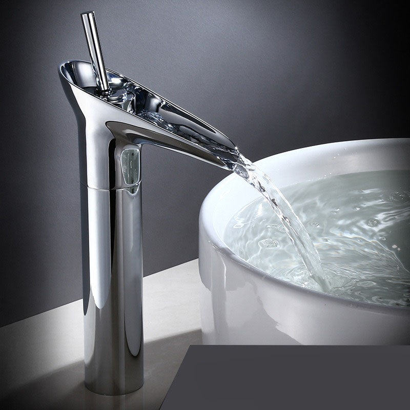 Antieke Badkamer Wastafelkraan met Watervaluitloop 8