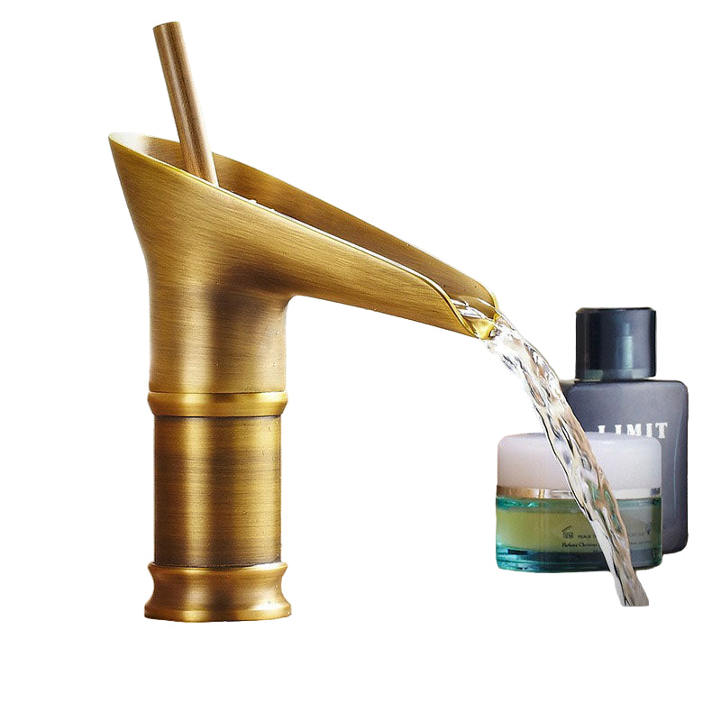 Antieke Badkamerkraan Waterval Mengkraan voor Wastafel 0