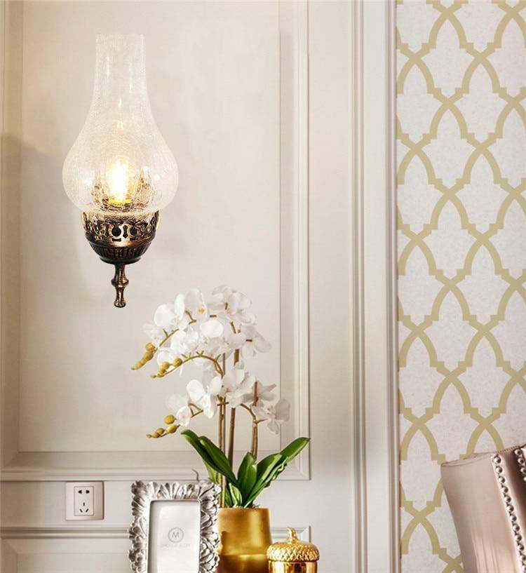 Antieke Wandlamp Vintage Stijl 2