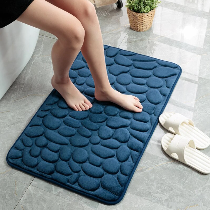 Antislip Badmat Met 3D Reliëf Voor Badkamer 8