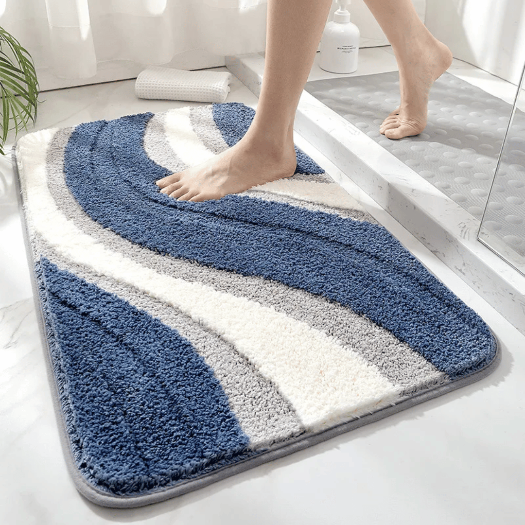 Antislip Badmat Sneldrogend voor Badkamer 50 x 80 cm 4
