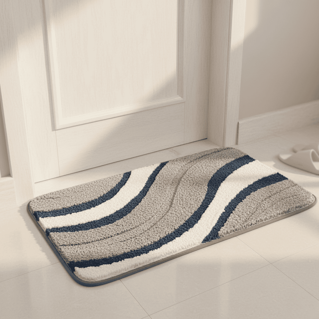 Antislip Badmat Sneldrogend voor Badkamer 50 x 80 cm 6