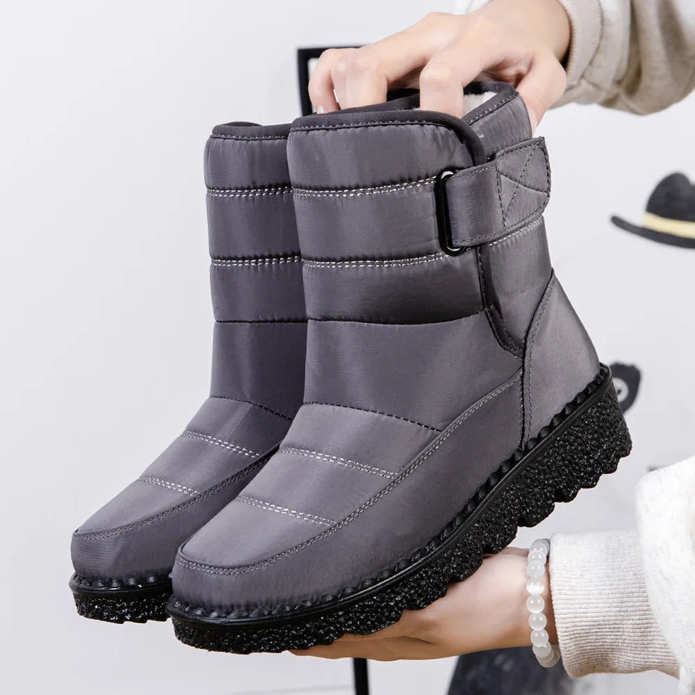 Antislip waterdichte sneeuwlaarzen voor dames 5