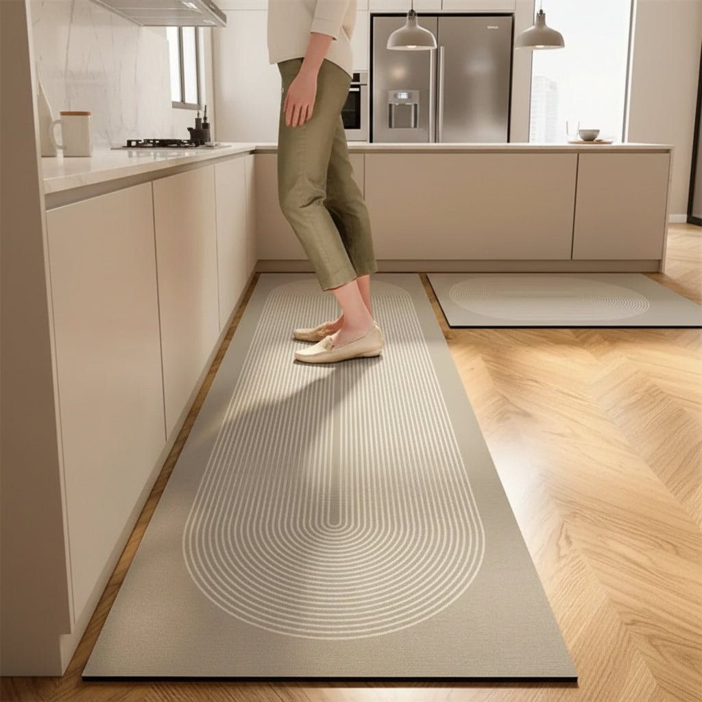 Antivermoeidheidsmat voor de Keuken met Antislipoppervlak Minimalistisch Design 0