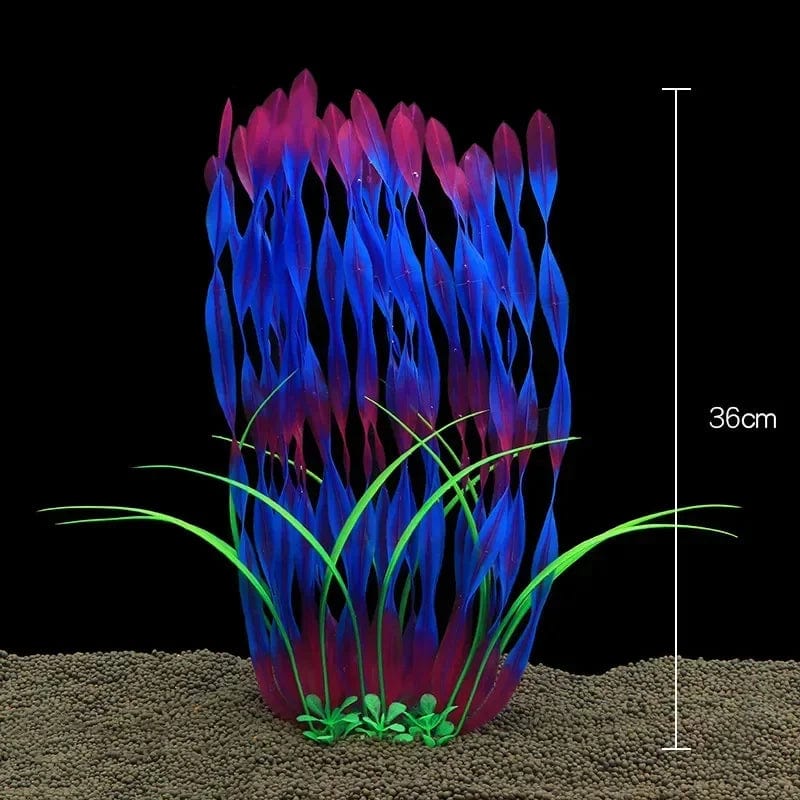 Aquarium Decoratie Waterplant Kunstgras voor Vissen 6