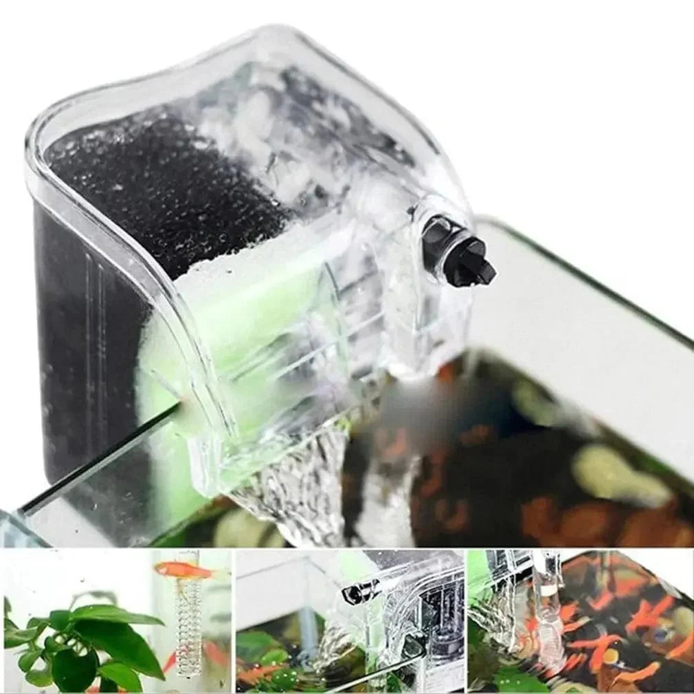 Aquarium Pomp Met Multifunctionele Zuurstofvoorziening Voor Betta En Desktop Aquaria 4