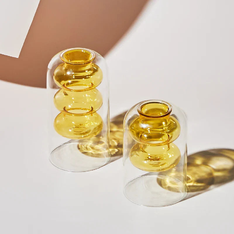 Artistieke Glazen Vaas Scandinavisch Design 7