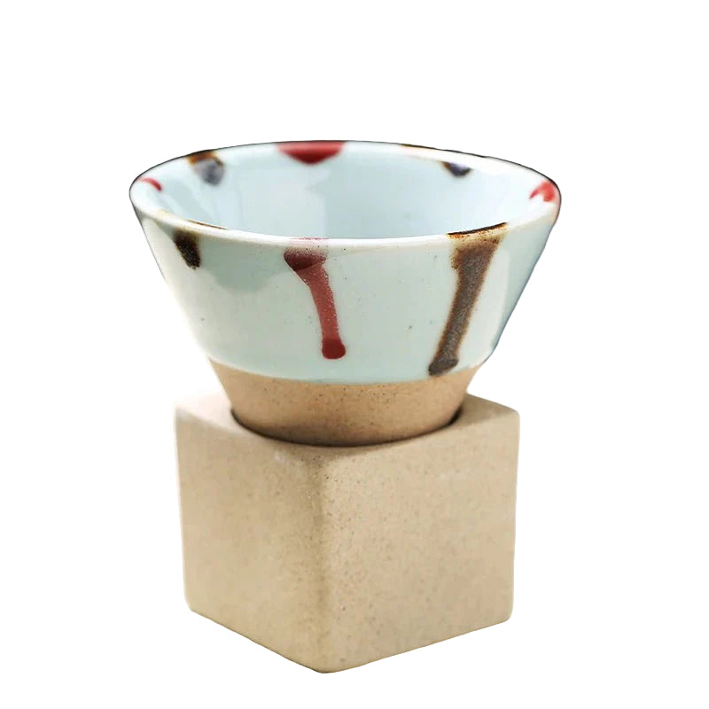 Artistieke Kegelvormige Koffiemok SculptSip 0