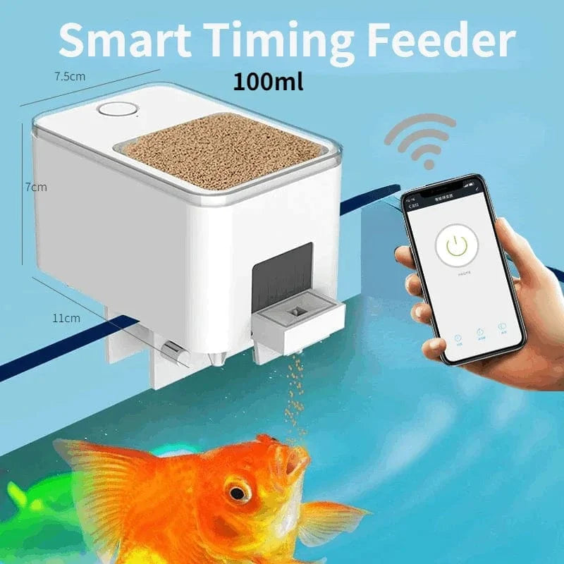Automatische Aquarium Feeder met Wifi en Stemcontrole 6
