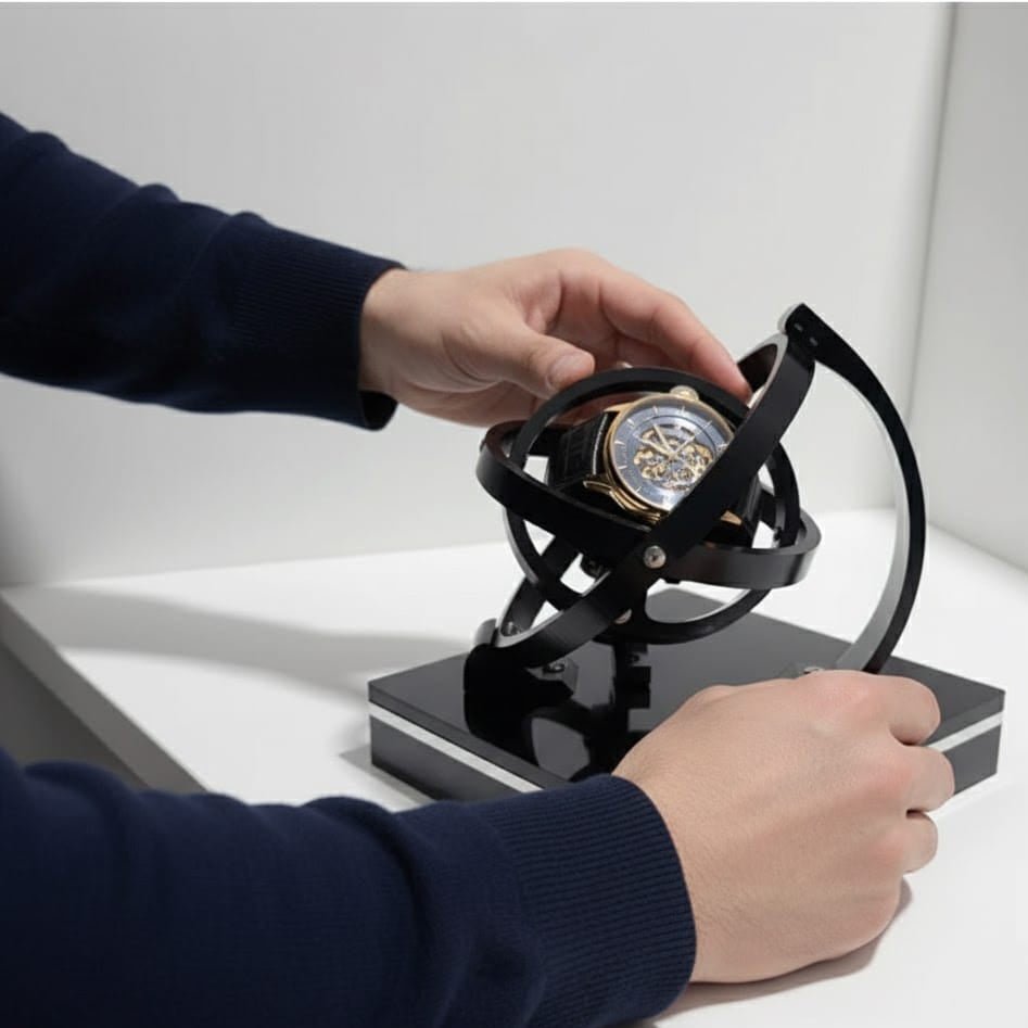 Automatische Horloge Winder Stille Motor voor Verzamelaars 6