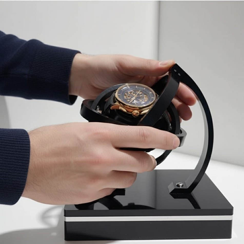 Automatische Horloge Winder Stille Motor voor Verzamelaars 7