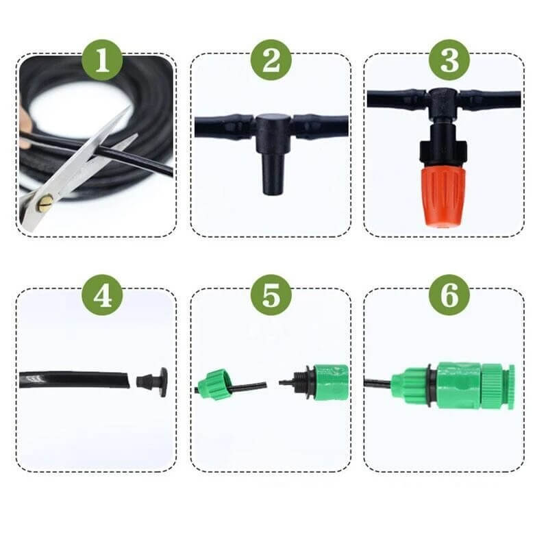 Automatische Planten Sproeier Set voor Efficiënte Bewatering 5