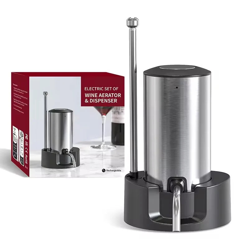 Automatische Wijnbeluchter en Dispenser met Luxe Ontwerp 0