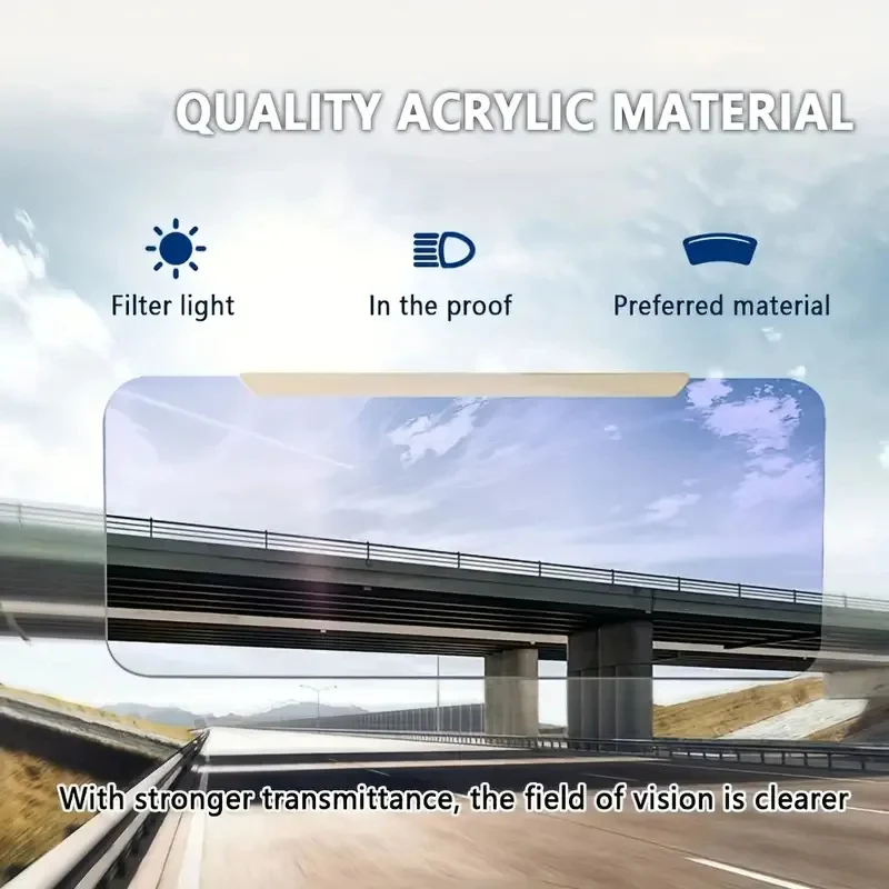 Autozonneklepverlenger Anti-glare Verstelbaar 1