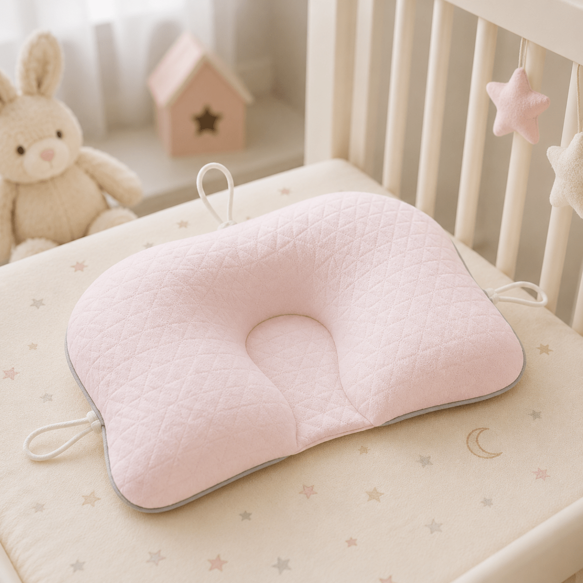 Baby Kussen Ergonomisch Ontwerp voor Comfortabele Ondersteuning 5