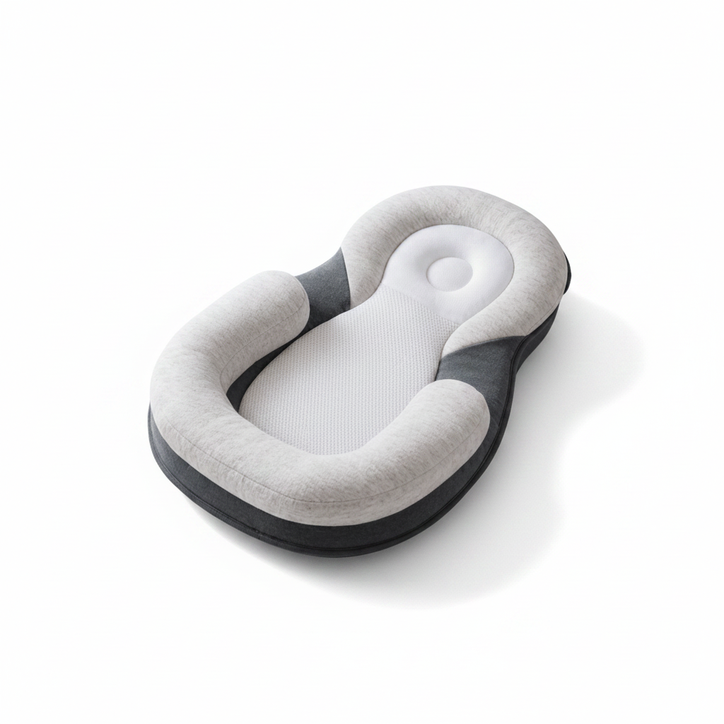 Baby Kussen Ergonomisch Ontwerp voor Comfortabele Slaap 0