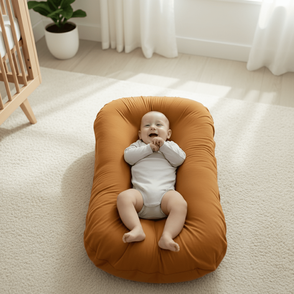 Baby Kussen Ergonomisch voor Natuurlijke Hoofdondersteuning 5