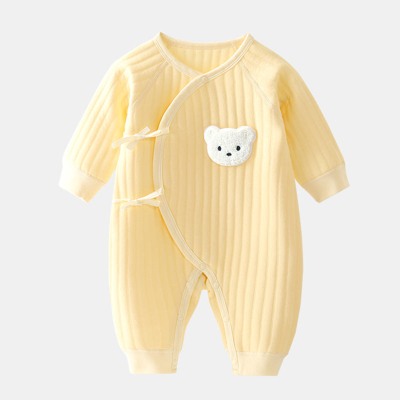 Baby Romper Berenprint Voor Jongens En Meisjes - Baby Kleding 1