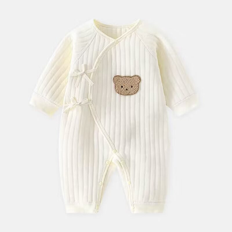 Baby Romper Berenprint Voor Jongens En Meisjes - Baby Kleding 4