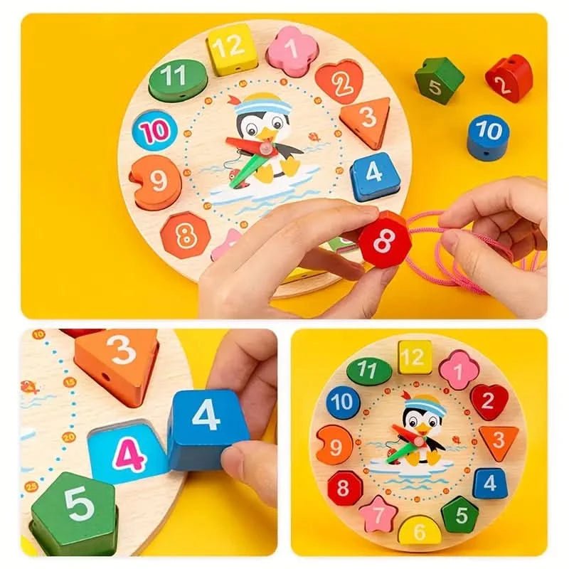 Baby's Montessori Speelset 5-in-1 Creatief Leren en Ontdekken 3