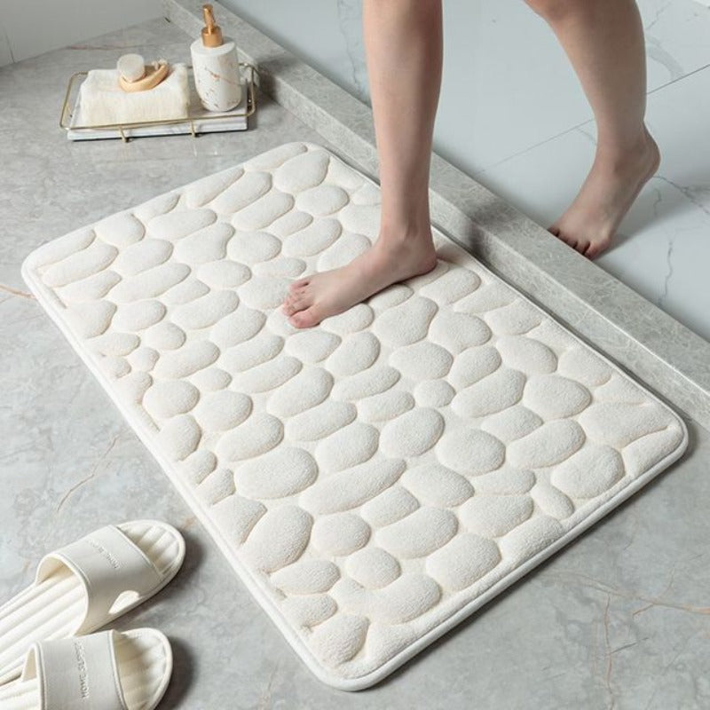 Badmat Antislip Kiezelontwerp voor Badkamer en Douche 1