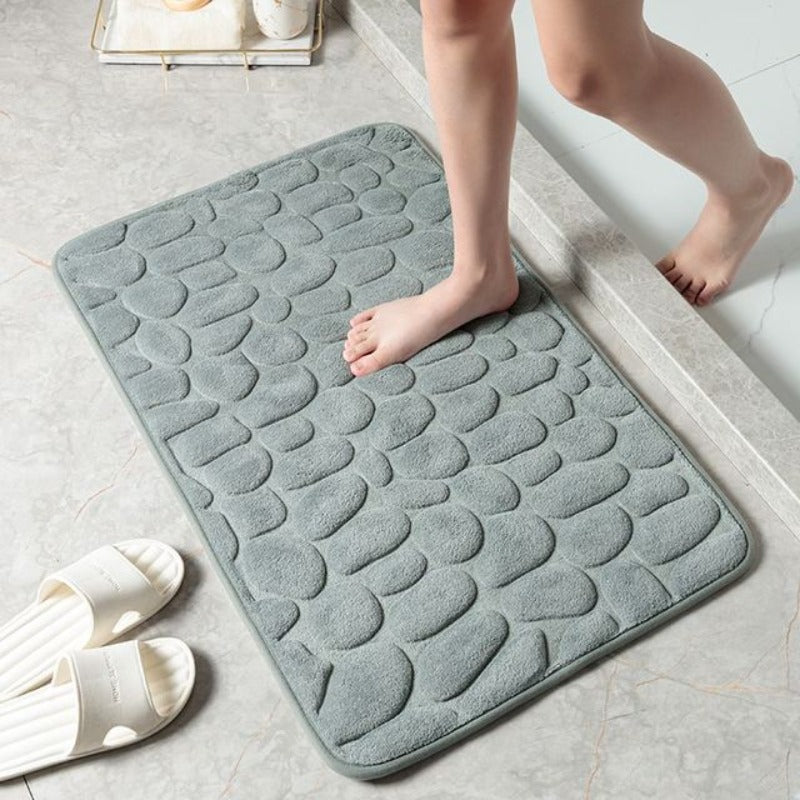 Badmat Antislip Kiezelontwerp voor Badkamer en Douche 5