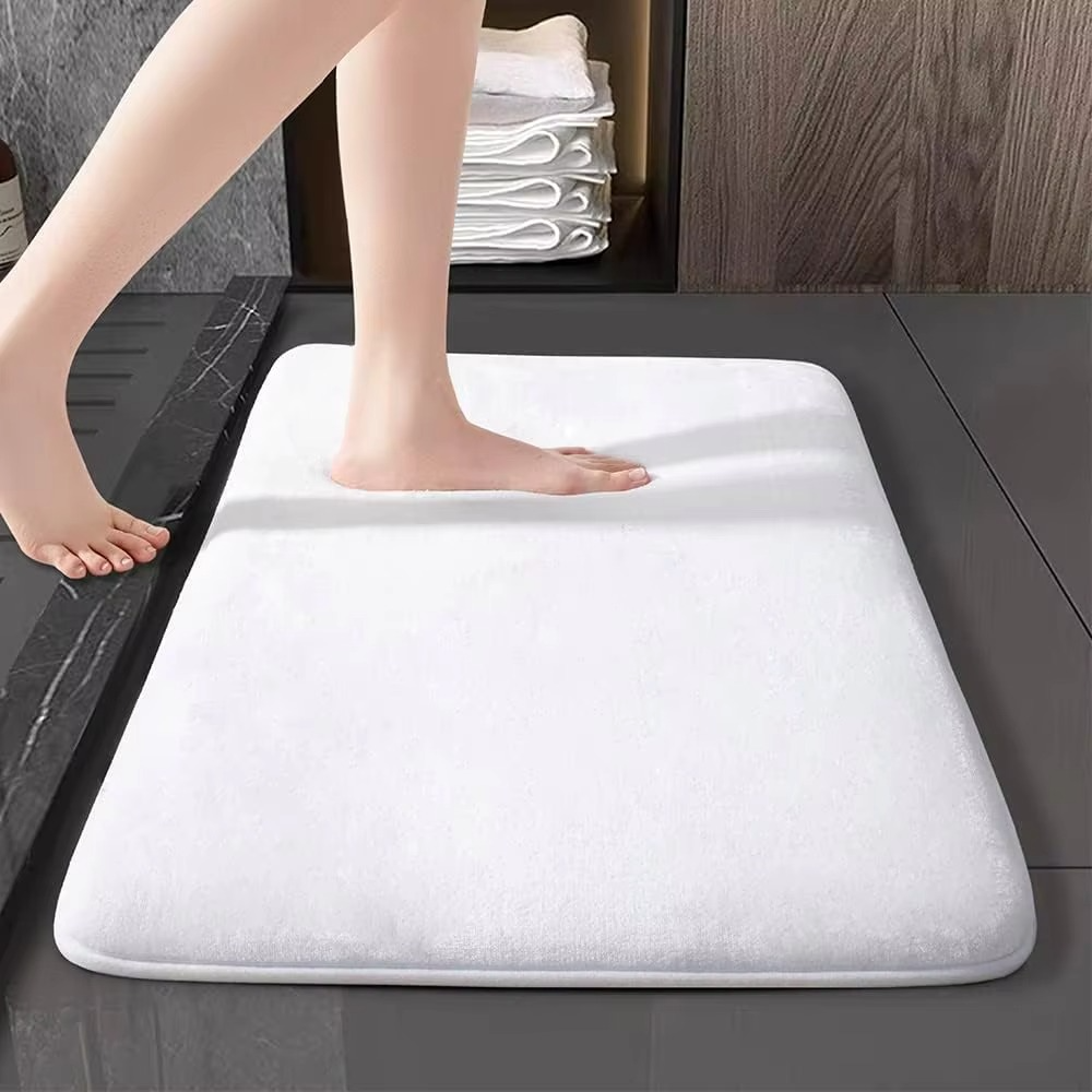 Badmat Luxe Antislip Koraalfluweel 5