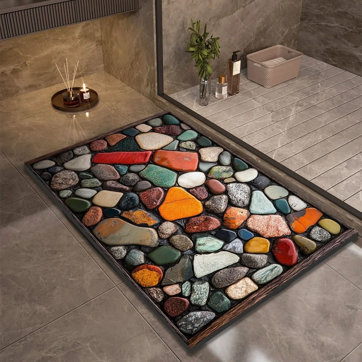 Badmat voor Veiligheid en Comfort met Modern Design 1