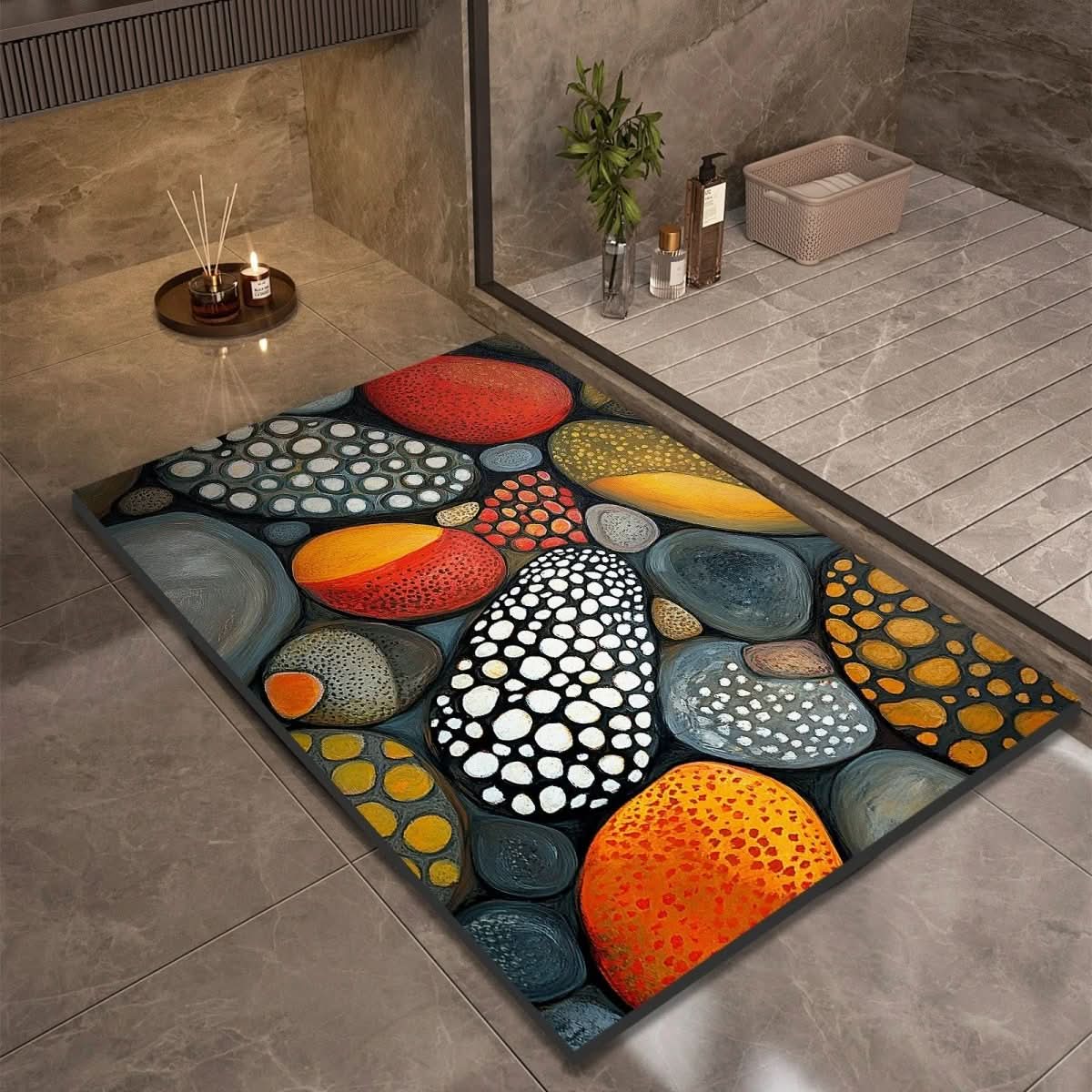 Badmat voor Veiligheid en Comfort met Modern Design 14