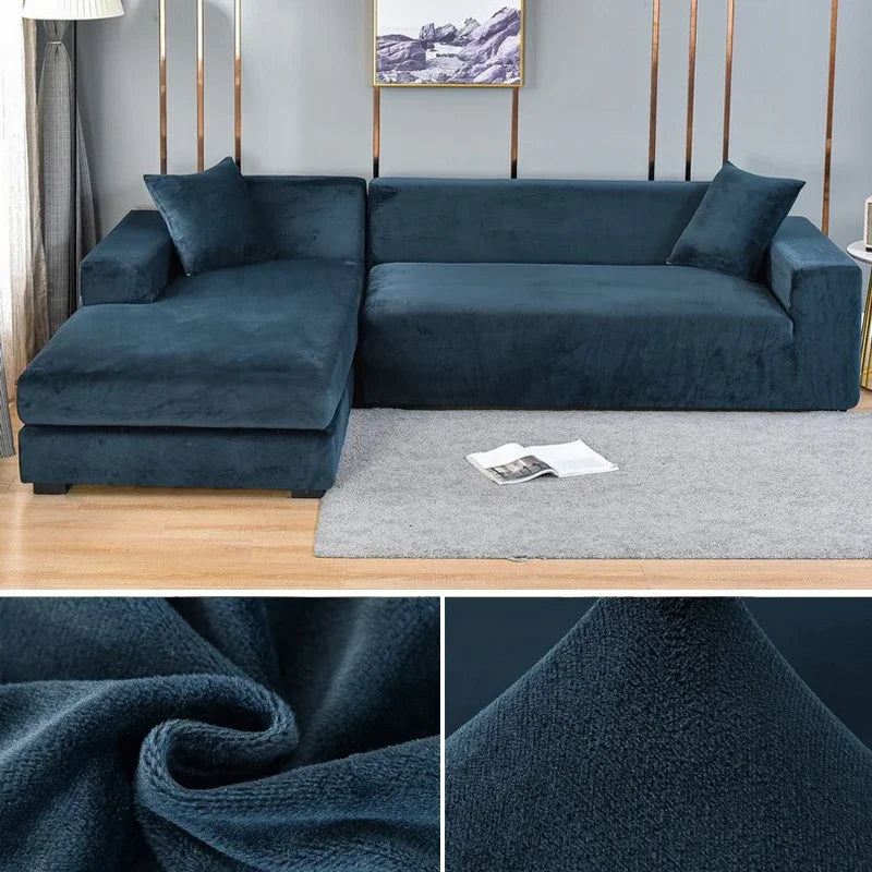 Bankhoes Stretch Fluweel Perfecte Pasvorm voor Elke Bank 18