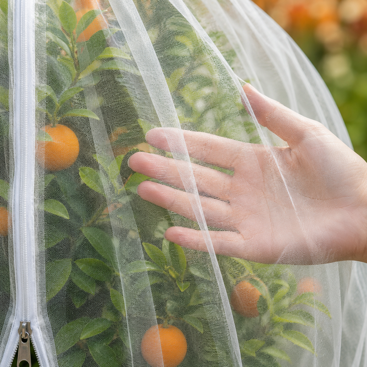 Beschermhoes voor Fruitbomen met Trekkoord 3