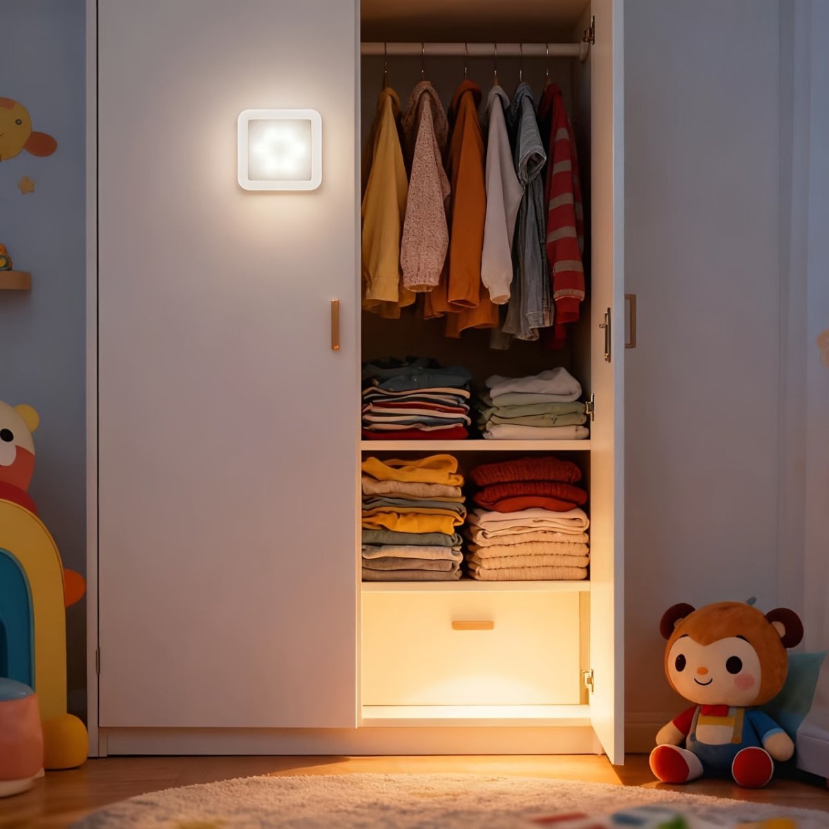 Bewegingsgeactiveerde Wandlamp voor Nachtverlichting 1