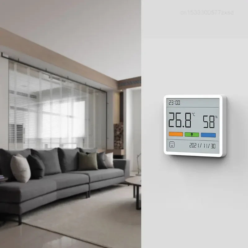 Binnen Hygrometer Digitale Klok Thermometer Multifunctioneel 1