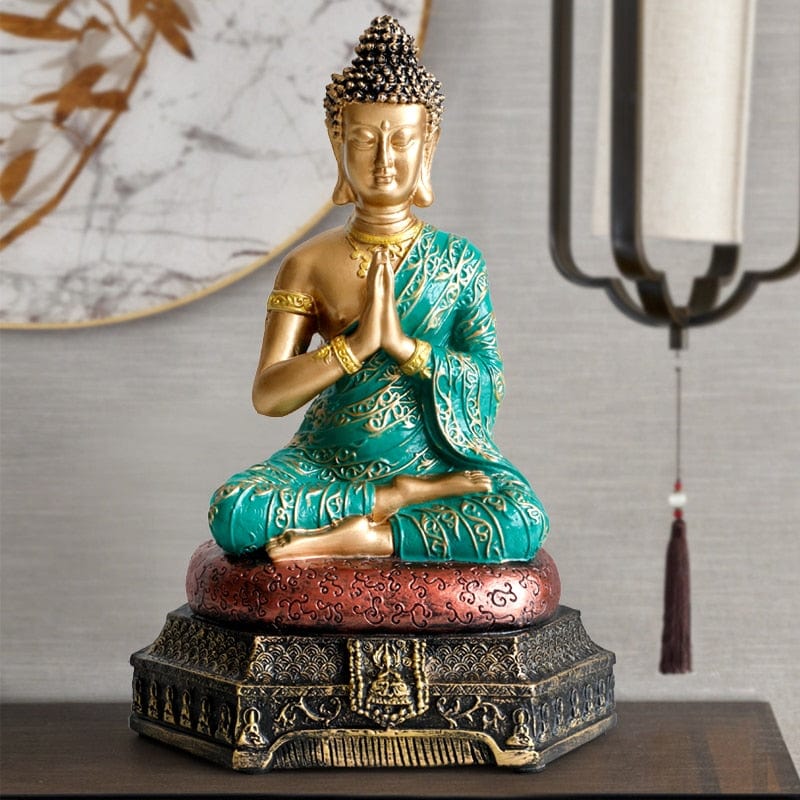 Boeddha Beeld Mediterend Home Decoratie voor Spirituele Sfeer 5
